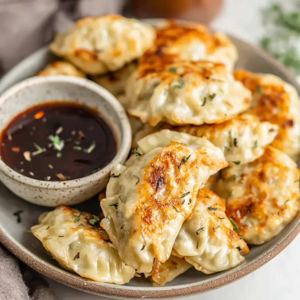 A close look at Air Fryer Dumplings