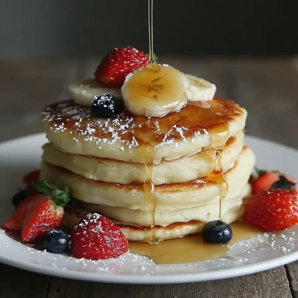 A close look at Almond Flour Pancakes