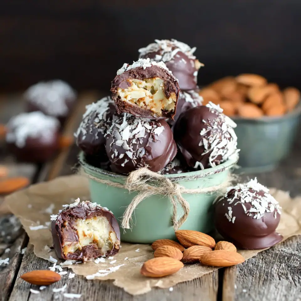 Almond Joy Fat Bombs