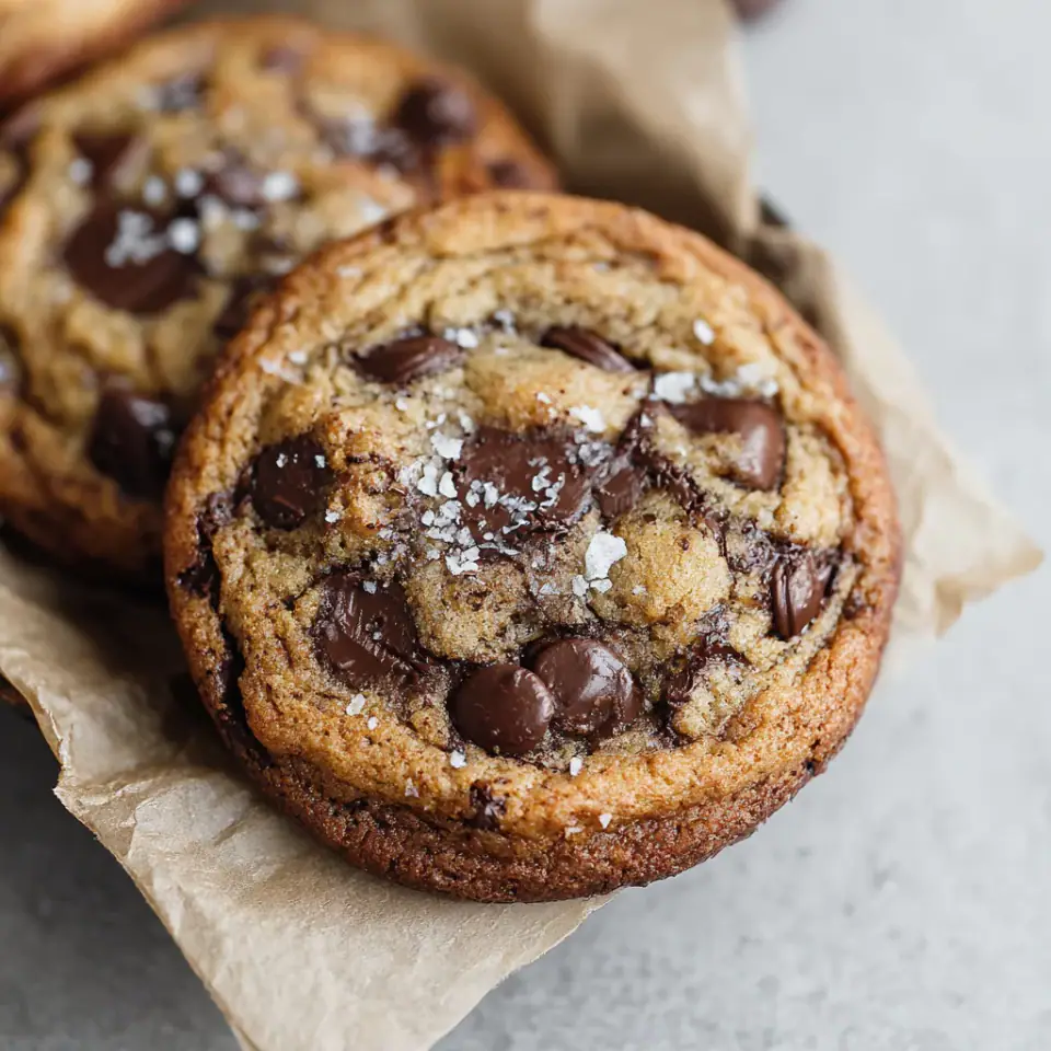 Banana Bread Chocolate Chip Cookies, ready to serve
