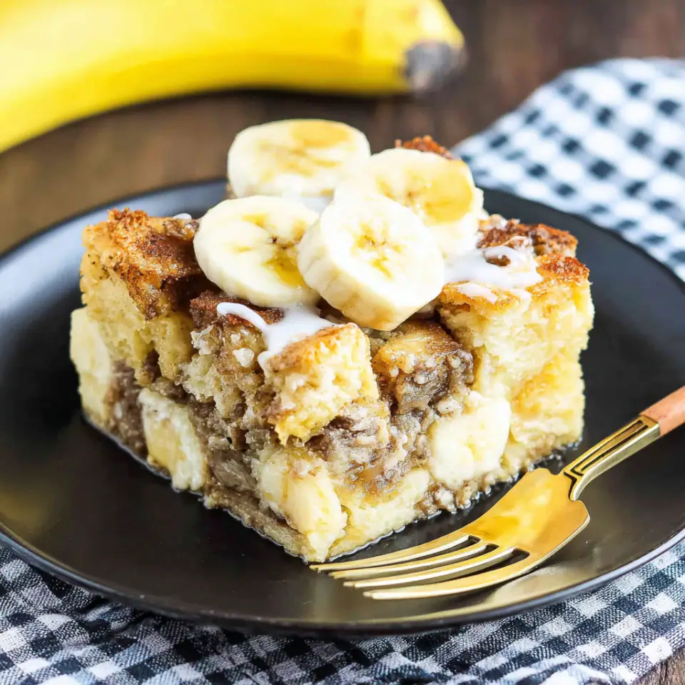 Banana Bread Pudding