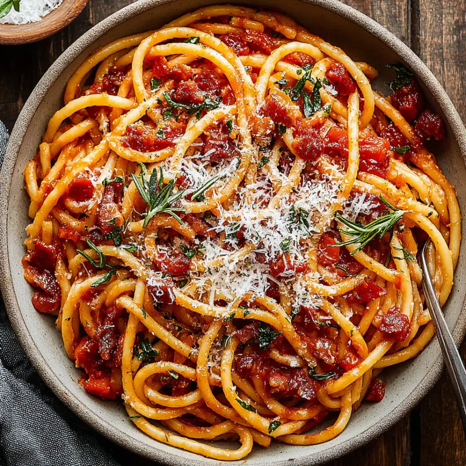Bucatini Amatriciana