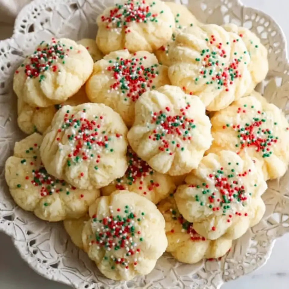 Butter Cookies, ready to serve