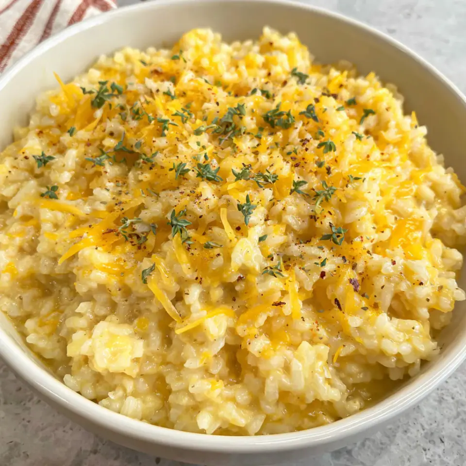 Cheesy Rice