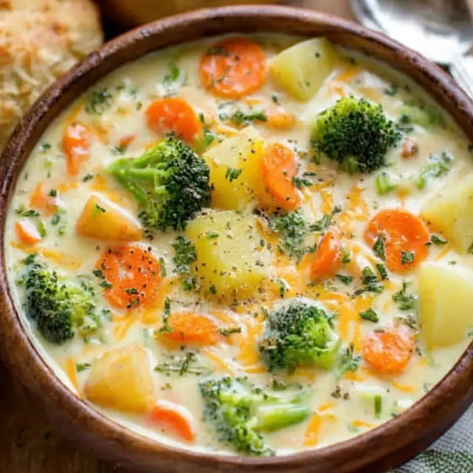 Cheesy Vegetable Chowder