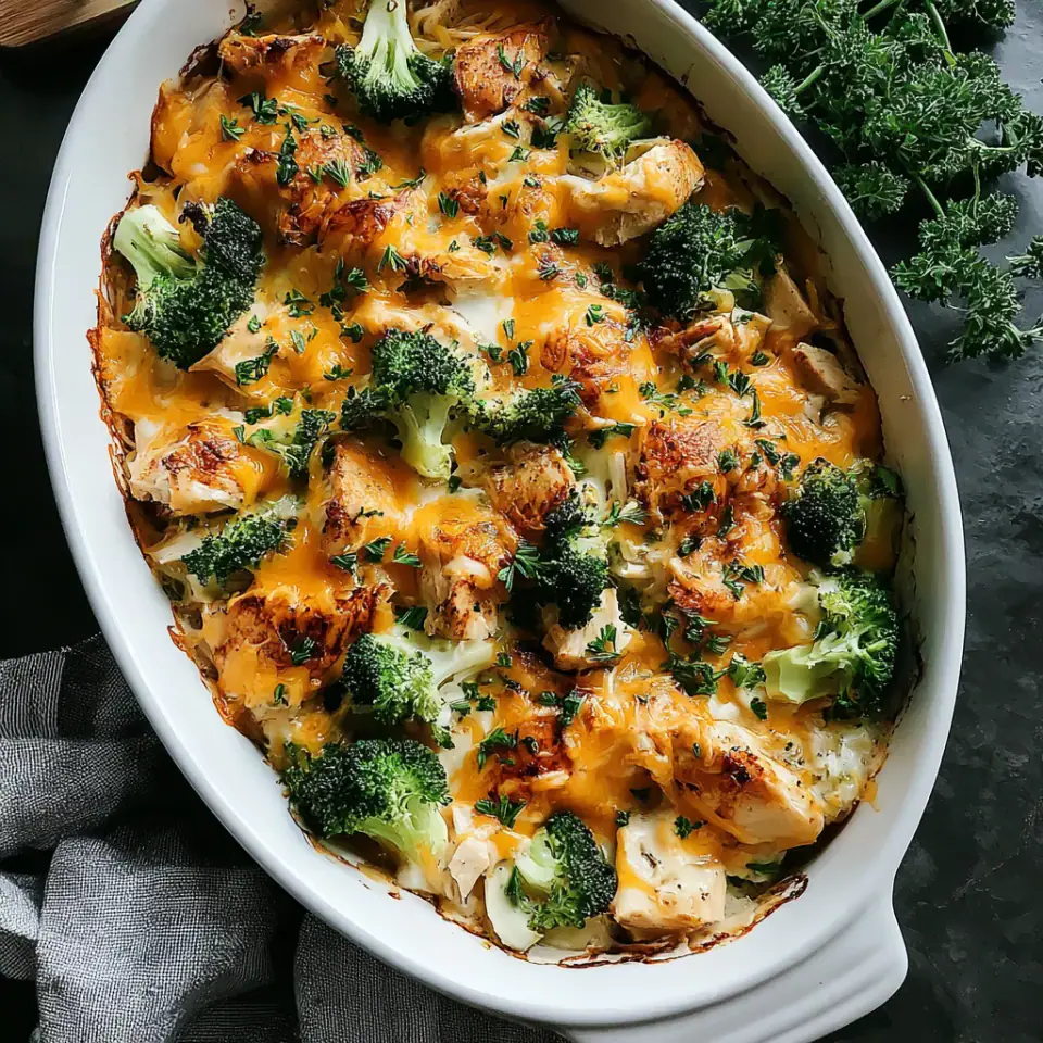 A close look at Chicken Broccoli Bake Recipe