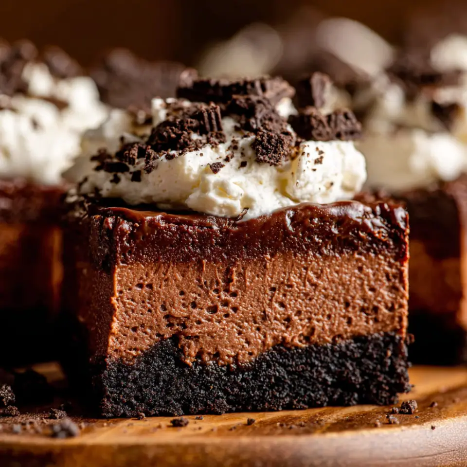 Chocolate Cheesecake Bars