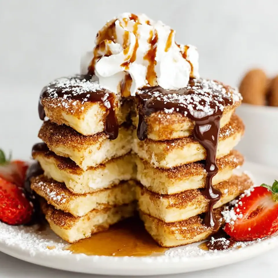 Churro Pancakes