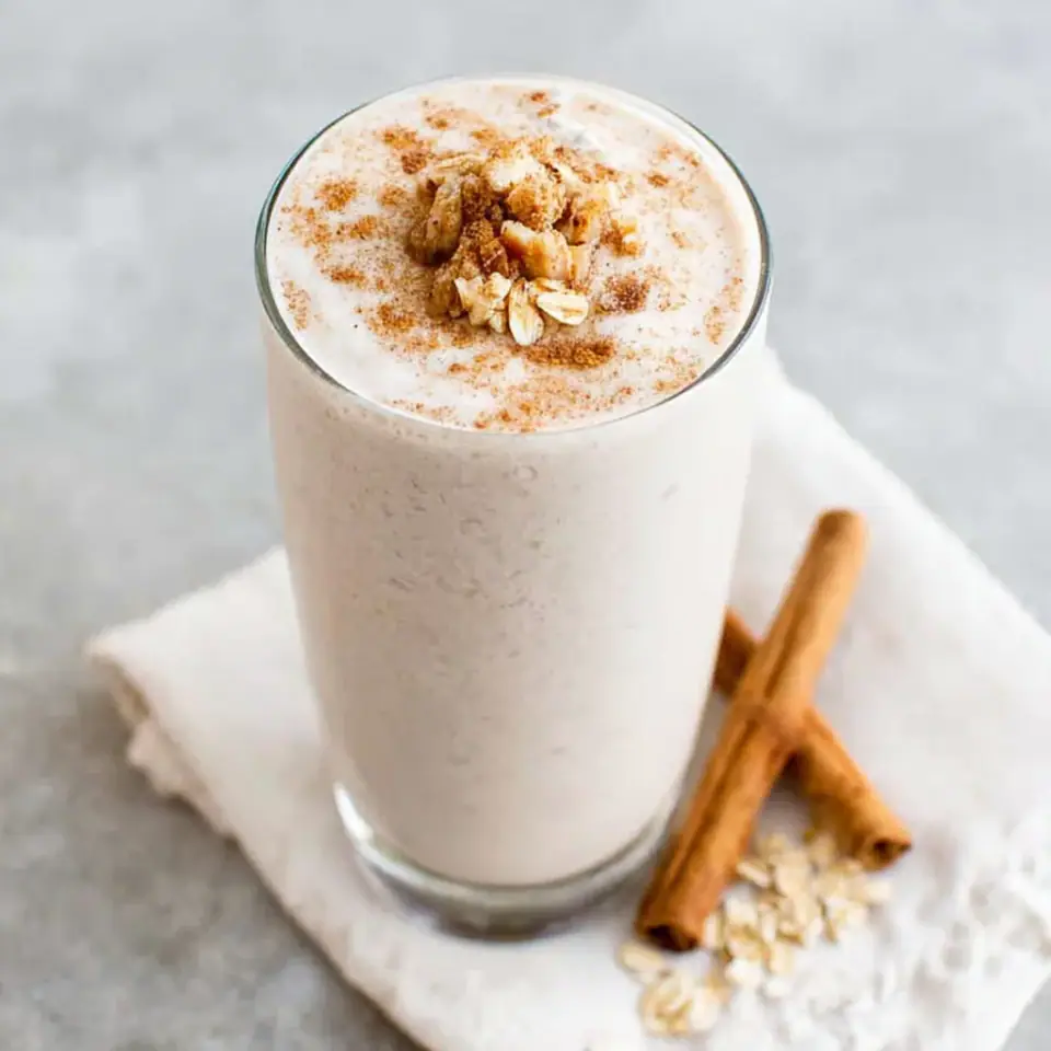 A close look at Cinnamon Roll Breakfast Smoothie