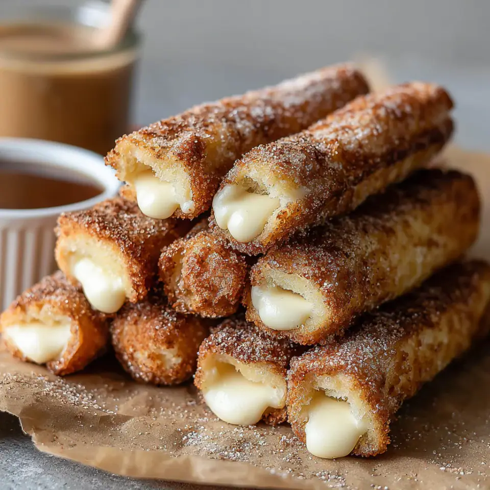 Crack Sticks served on the table