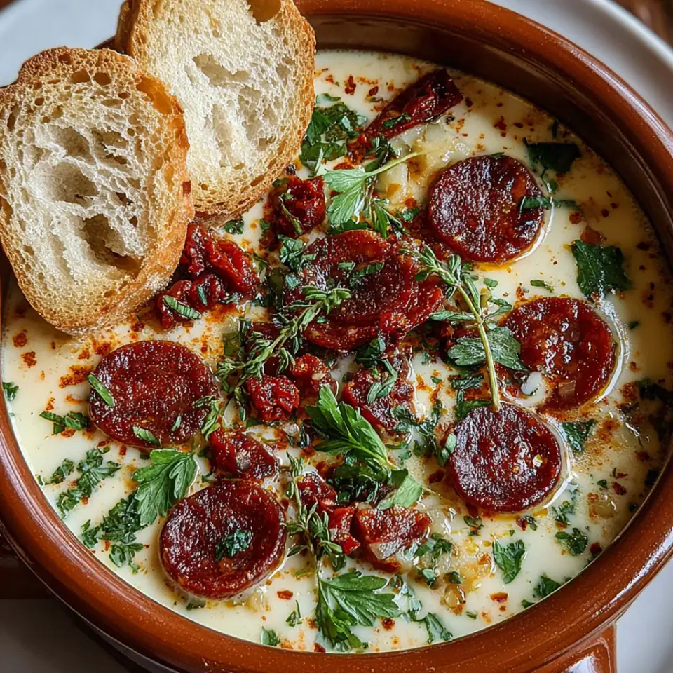 Creamy Charcuterie Soup