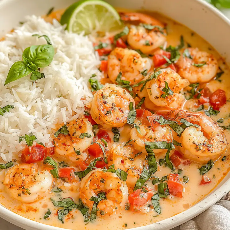 Creamy Coconut Shrimp