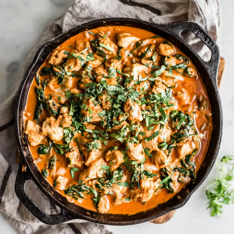 Creamy Ethiopian Berbere Chicken Curry