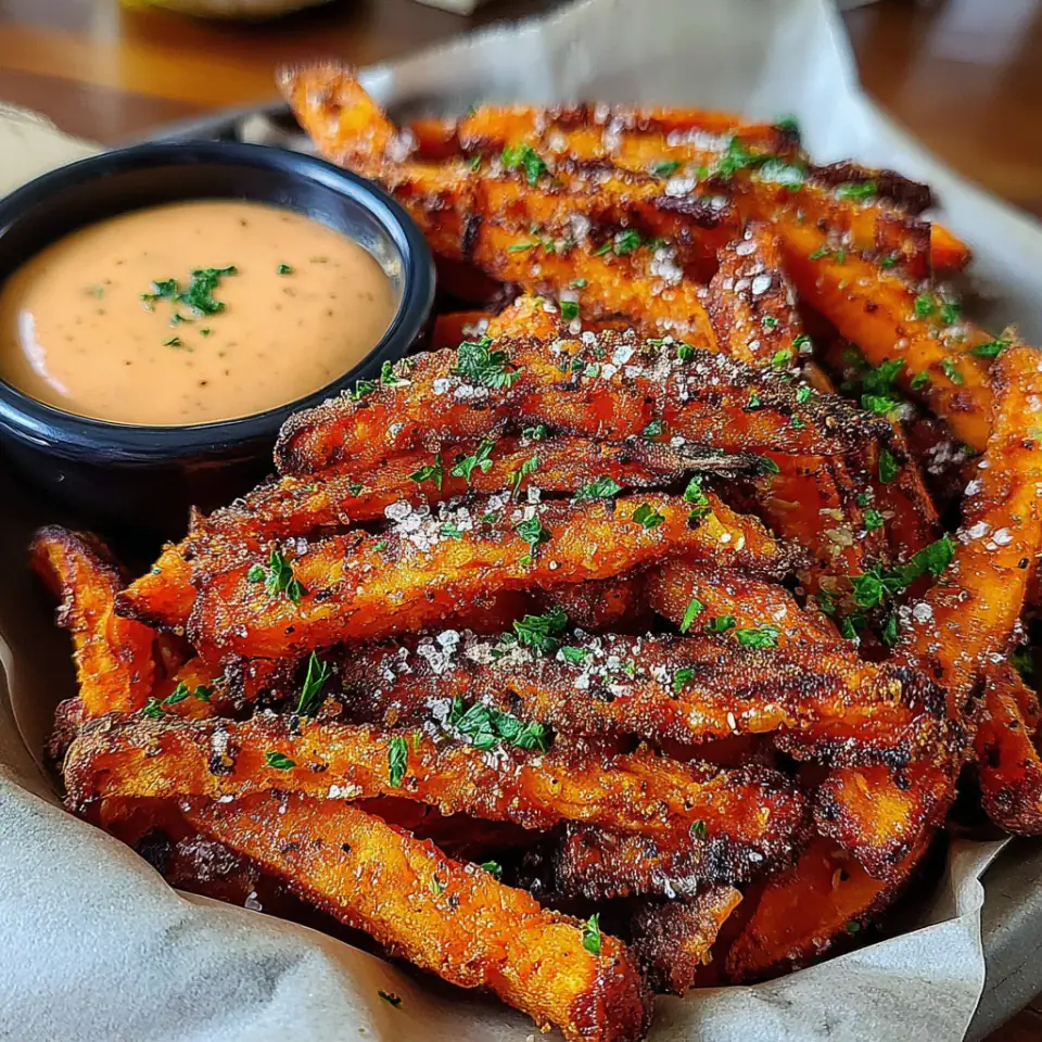 Crispy Oven Baked Sweet Potato Fries