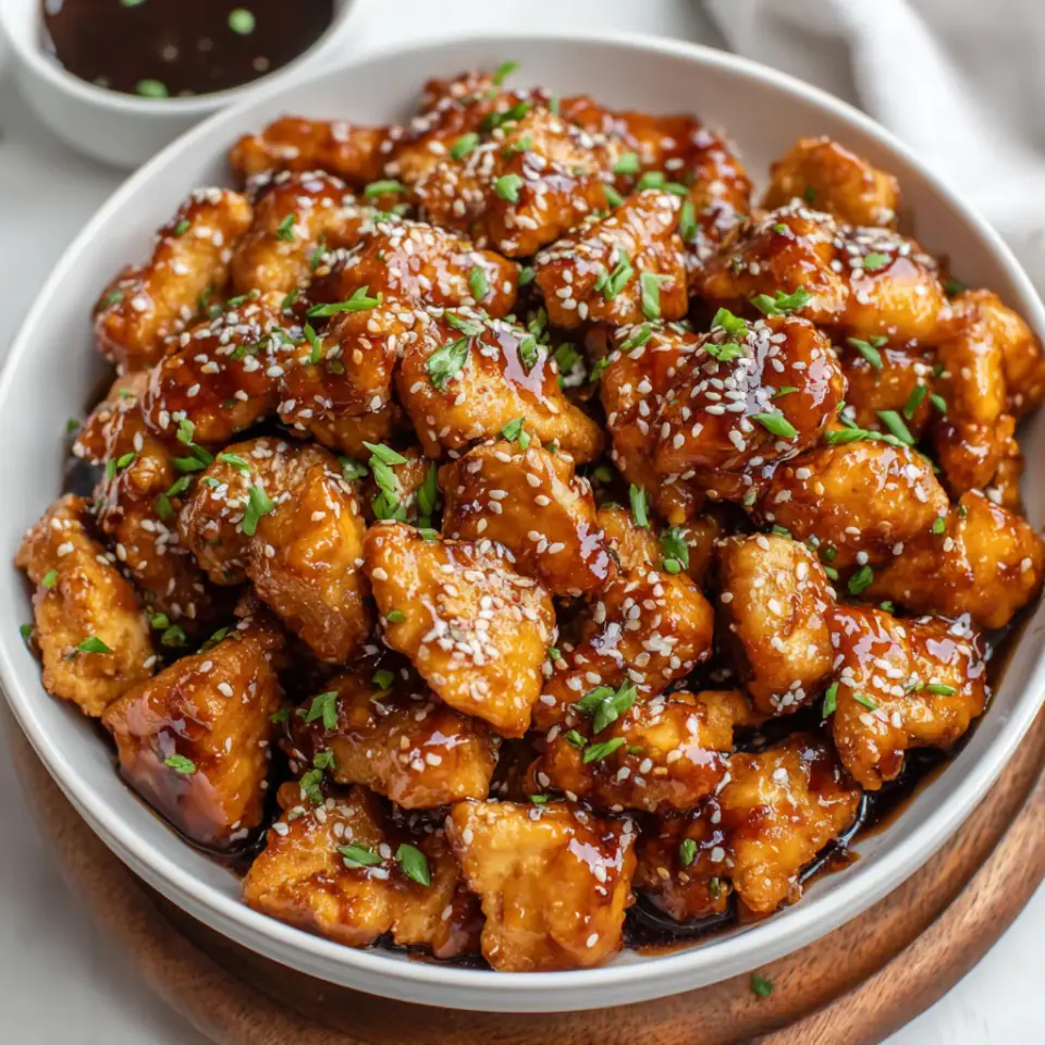 Crockpot Sesame Chicken