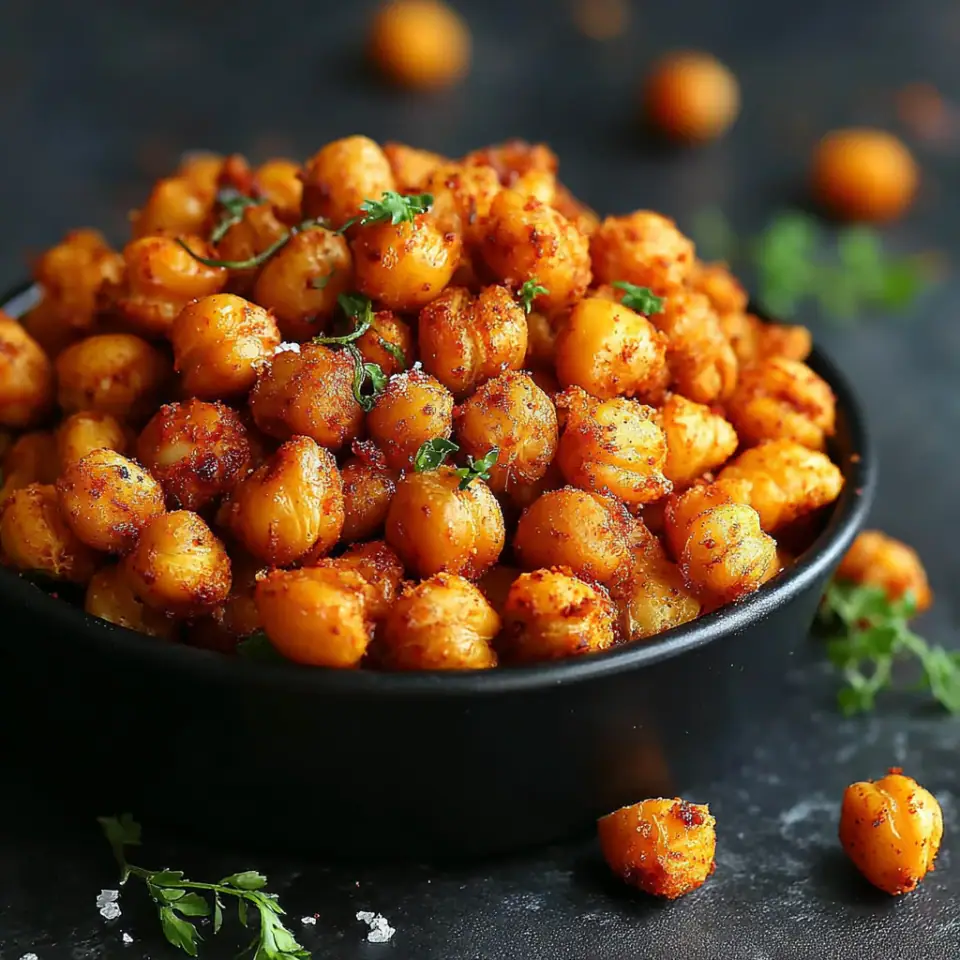 Crunchy Chickpea Snacks