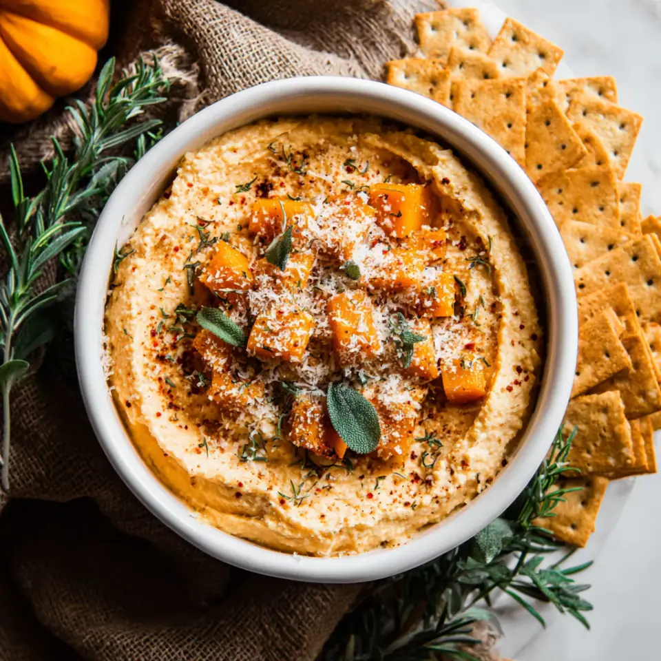 Roasted Butternut Squash Sage Dip