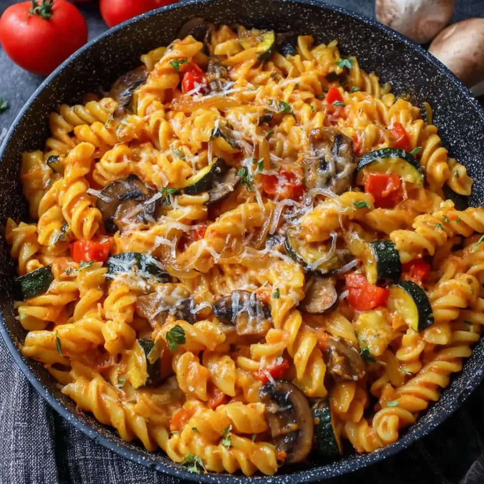 One Pot Veggie Pasta