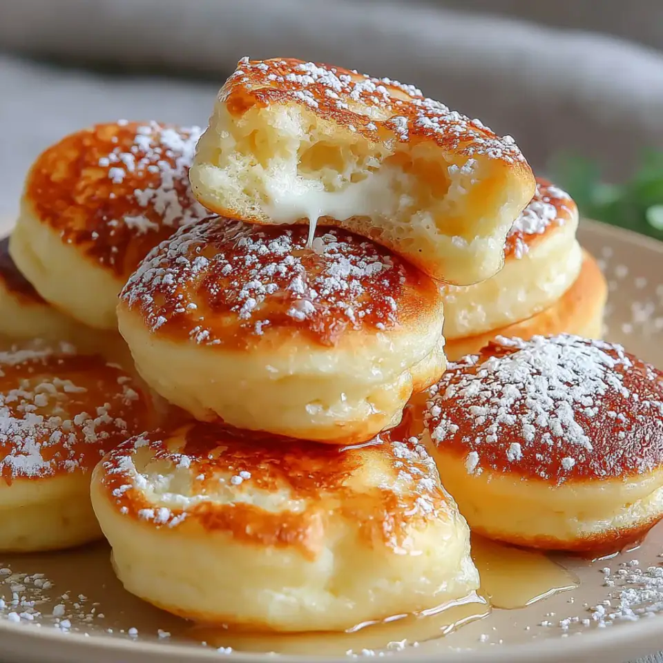 Easy Pancake Poppers, ready to serve