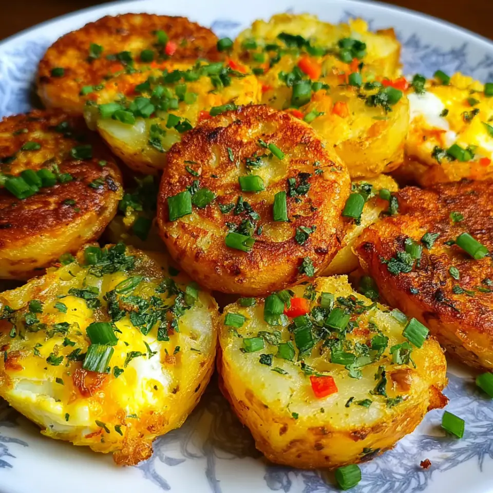 Cheesy Potato Fritters