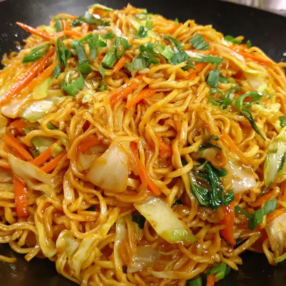 A close look at Easy 15-Minute Lo Mein