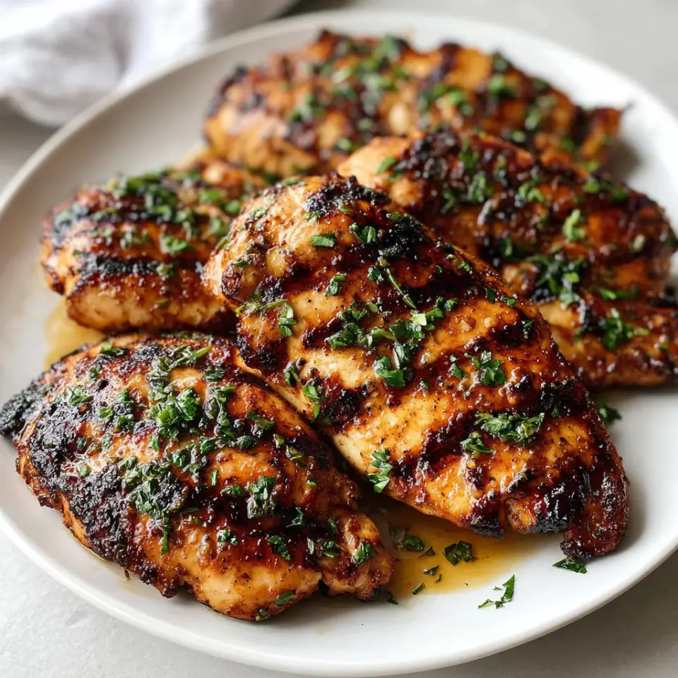 A close look at Easy Grilled Chicken Recipe