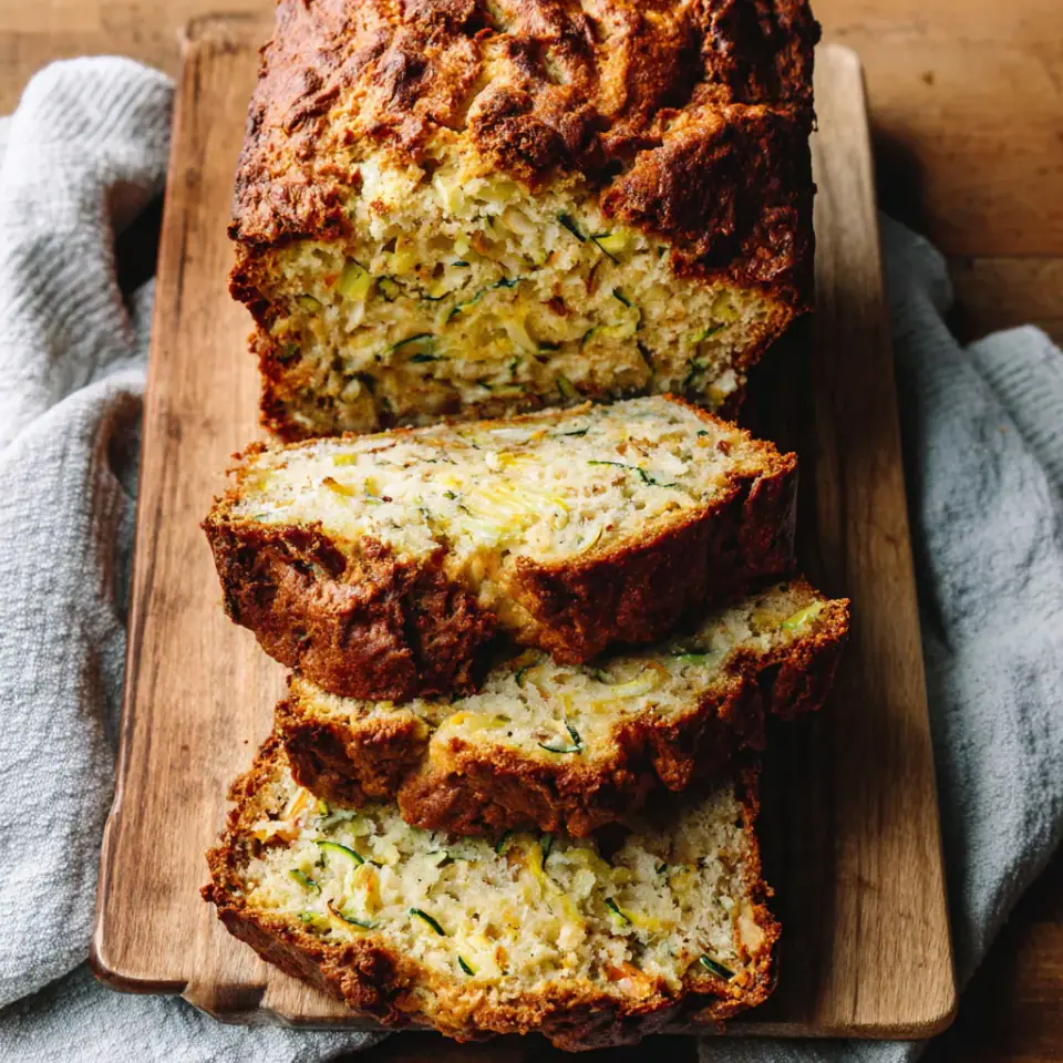 Farmers Market Breakfast Bread, ready to serve