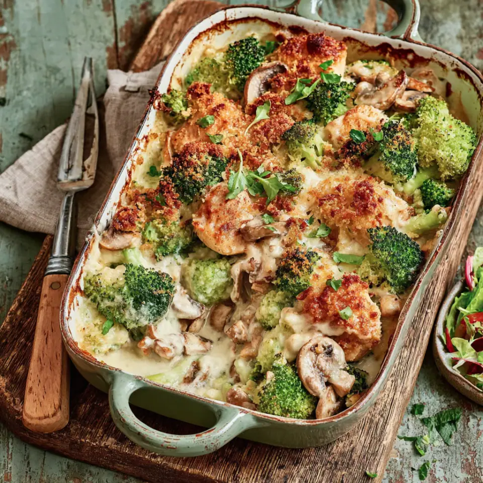 Oven-Baked Chicken Divan