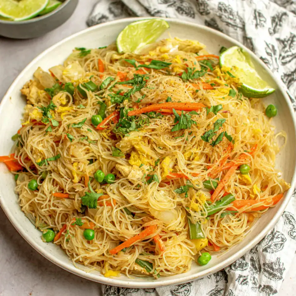 Filipino Pancit, ready to serve