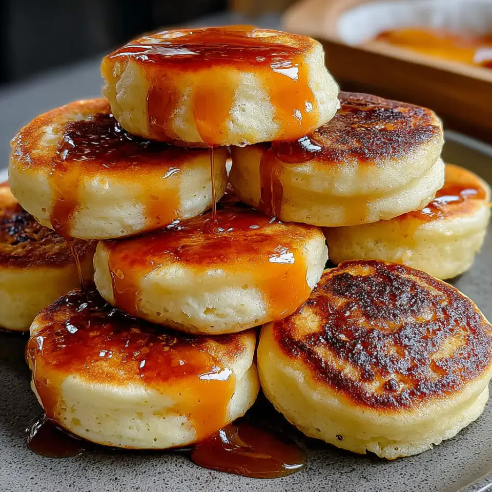 Maple Sausage Cheddar Breakfast Muffin Bites, ready to serve