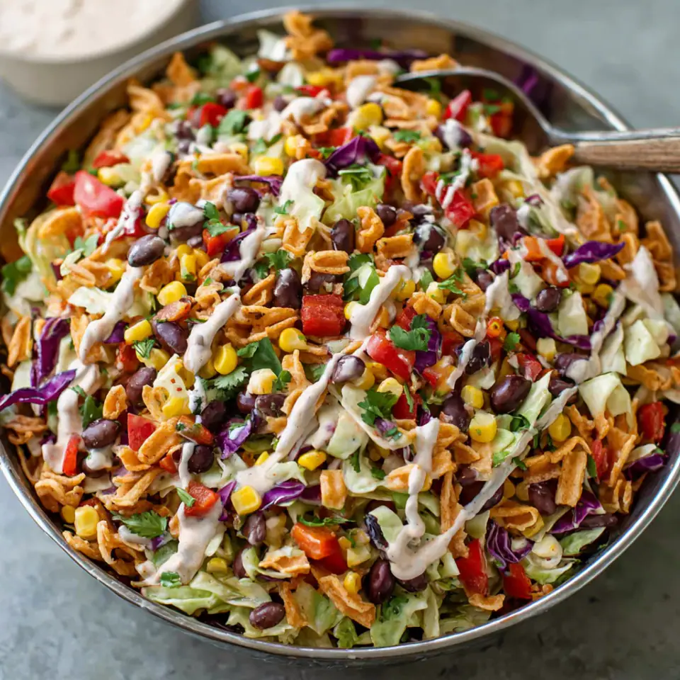 Frito Cowboy Cabbage, ready to serve