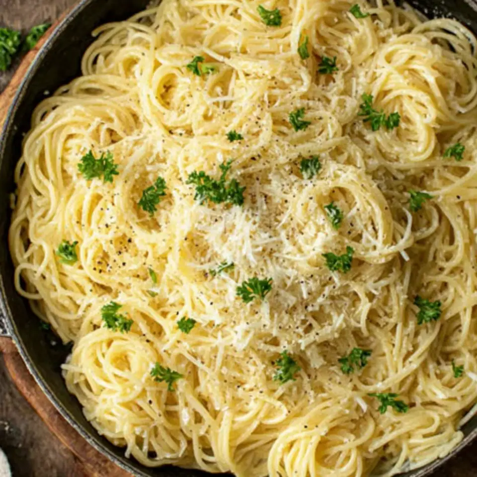 Garlic Parmesan Pasta (One Pot!)