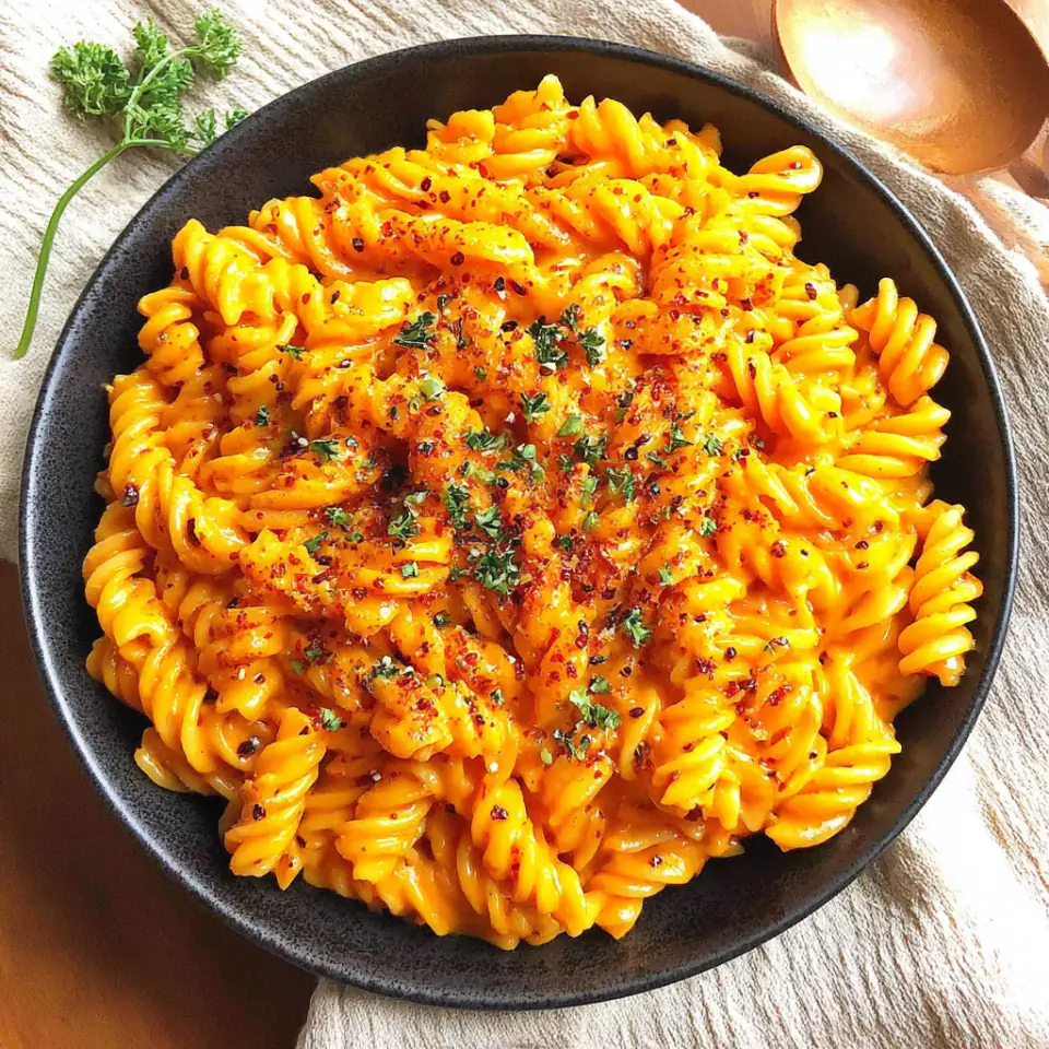 A close look at Gochujang Pasta