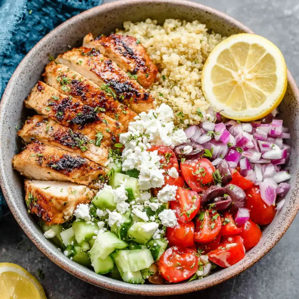 Greek Chicken Bowl