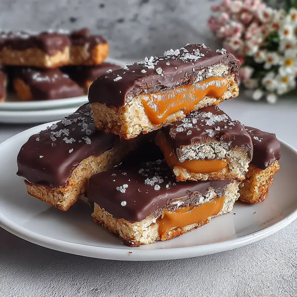 Healthy Twix Bars Guilt-Free Indulgence You’ll Love served on the table