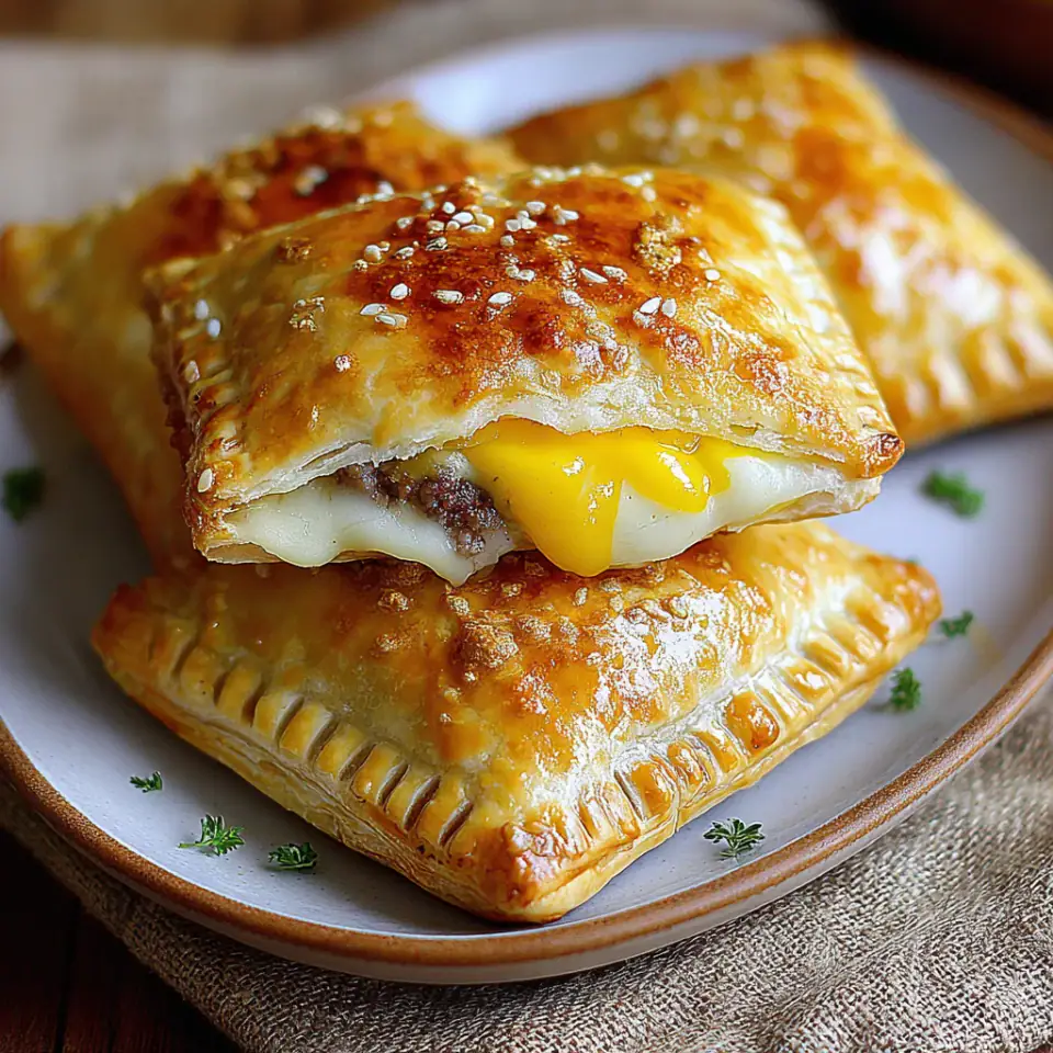 Sausage Gravy and Egg Breakfast Pop-Tarts served on the table