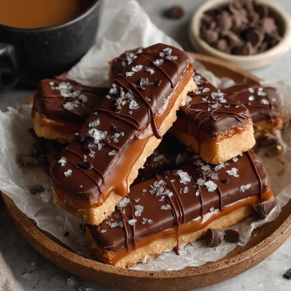 Homemade Twix Bars