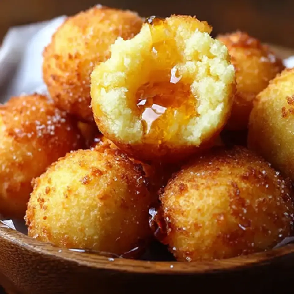 Honey Butter Cornbread Poppers