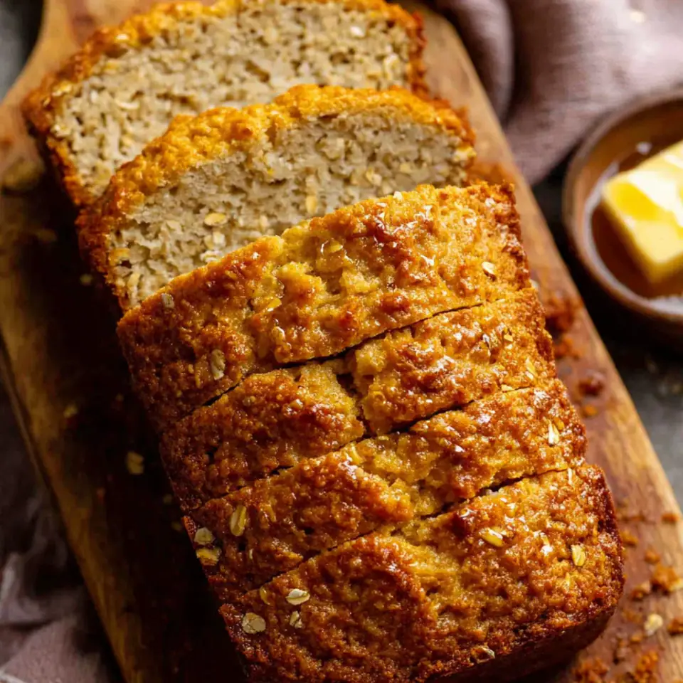 A close look at Honey Cinnamon Oatmeal Bread