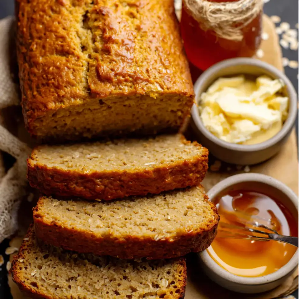 Honey Cinnamon Oatmeal Bread