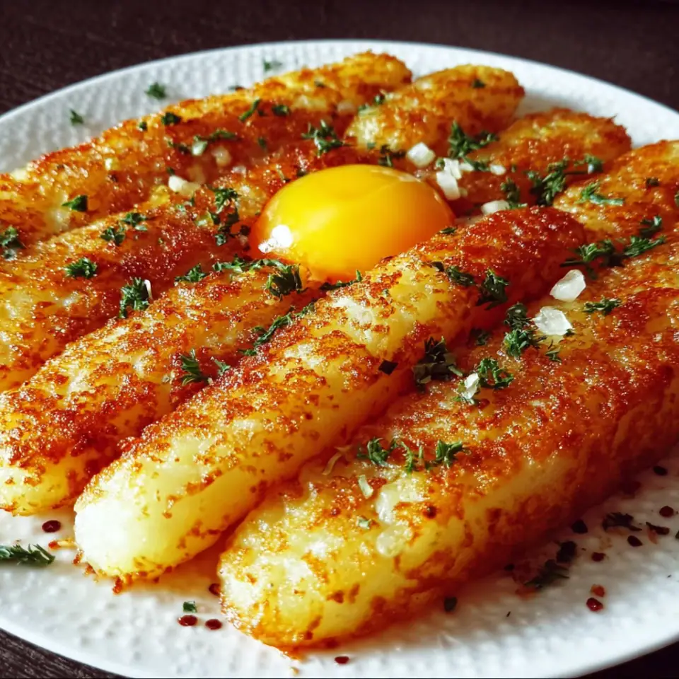 Crispy Potato Bites with Cheddar Sauce
