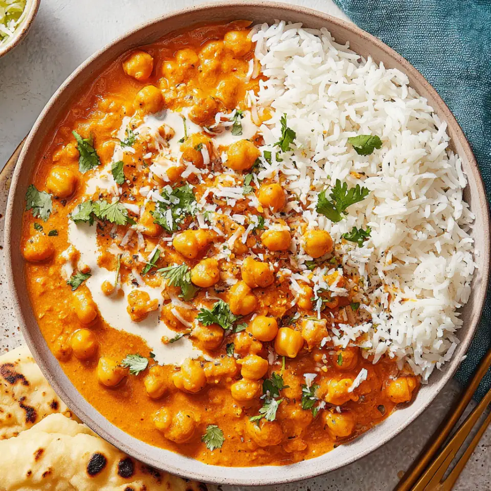 Indian Butter Chickpeas