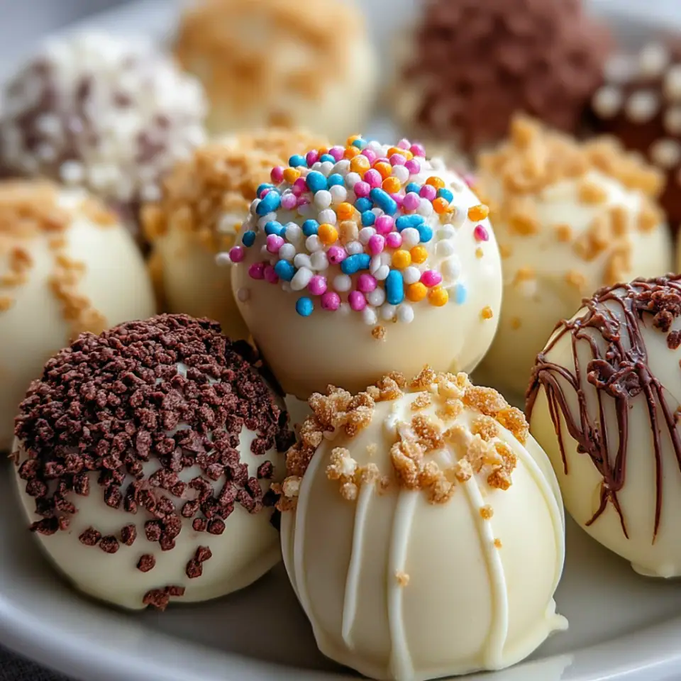 White Chocolate Truffles