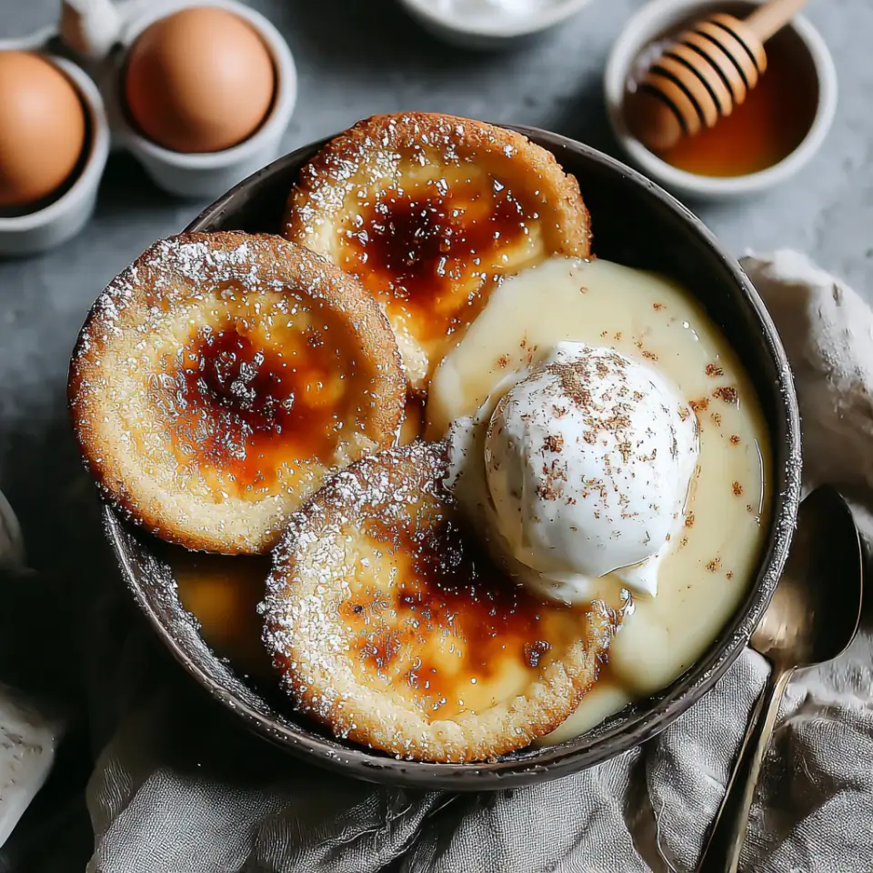 Crème Brûlée Cookies