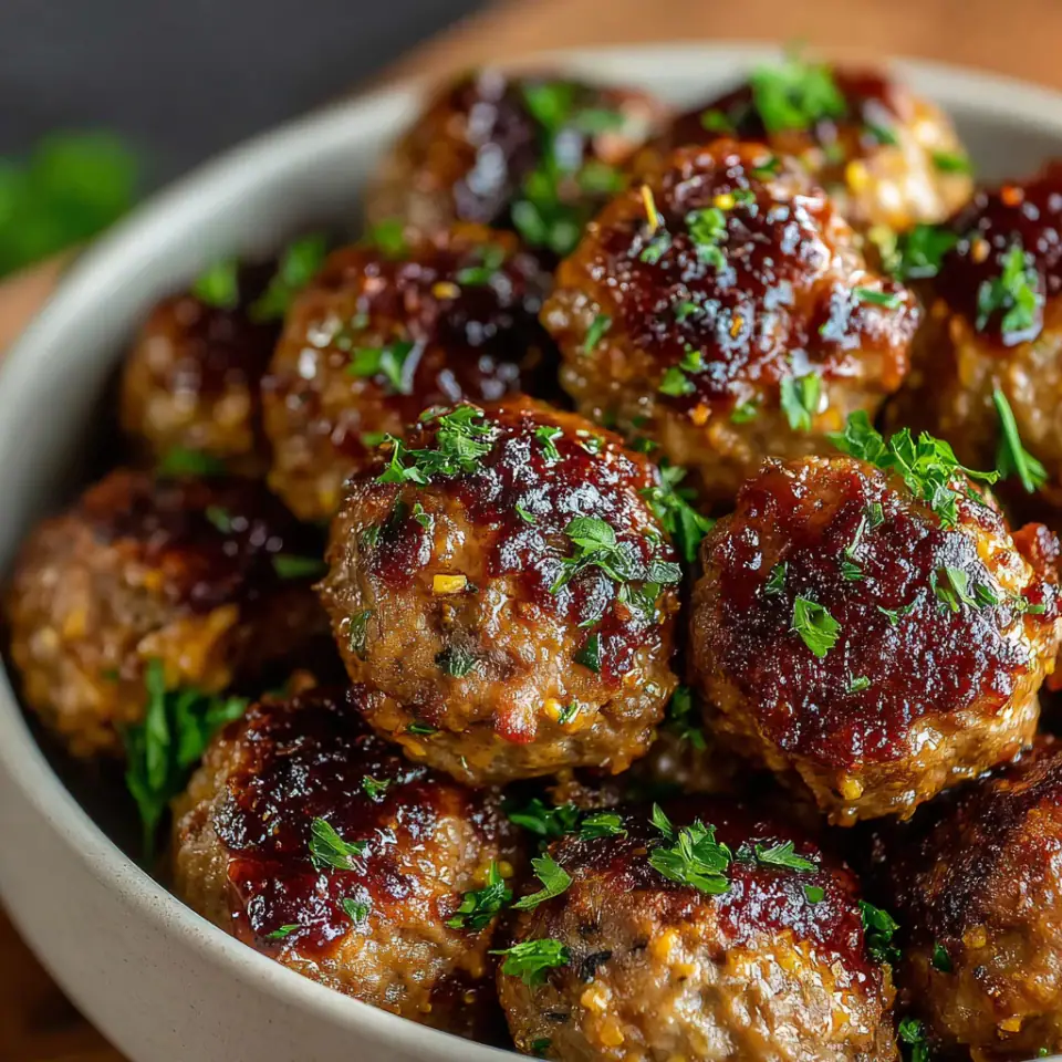 Vegan Mushroom Walnut Meatballs