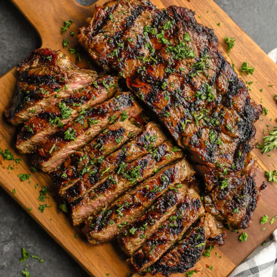 Italian Dressing Steak Marinade, ready to serve
