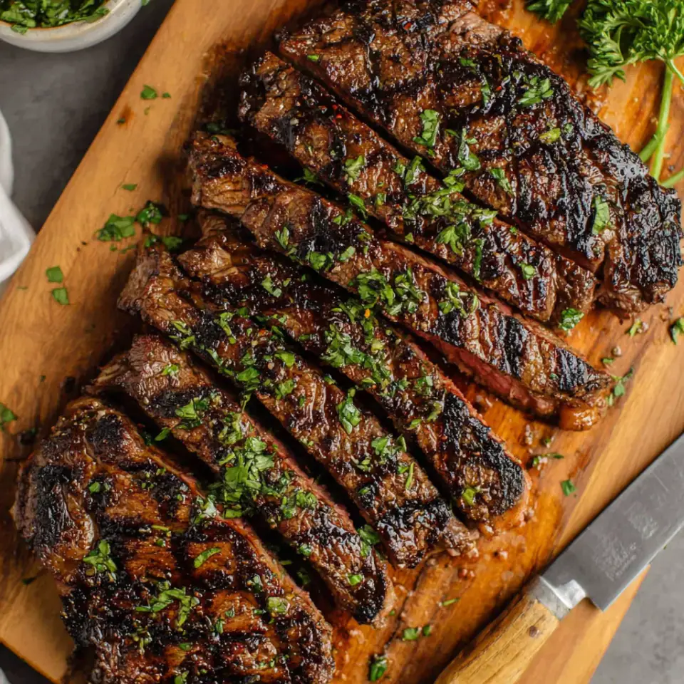A close look at Italian Dressing Steak Marinade