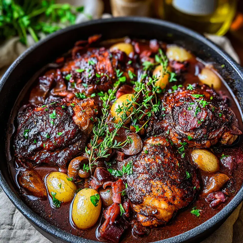 A close look at Julia Child’s Coq au Vin Recipe