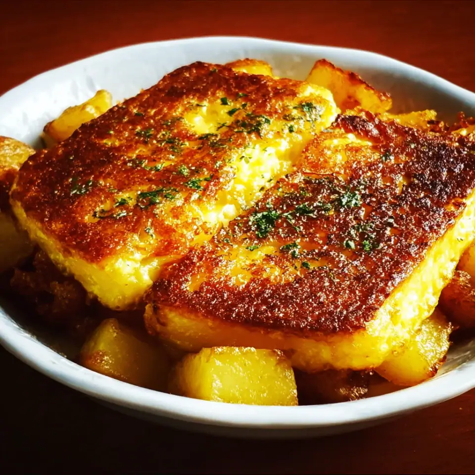 Potato Cakes Stuffed with Minced Meat