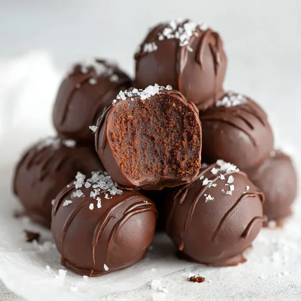 Keto Brownie Batter Truffles